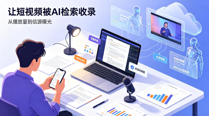 宁江区短视频创作者新必修课：吃透 GEO 优化，让抖音内容被豆包、DeepSeek、元宝智能体收录