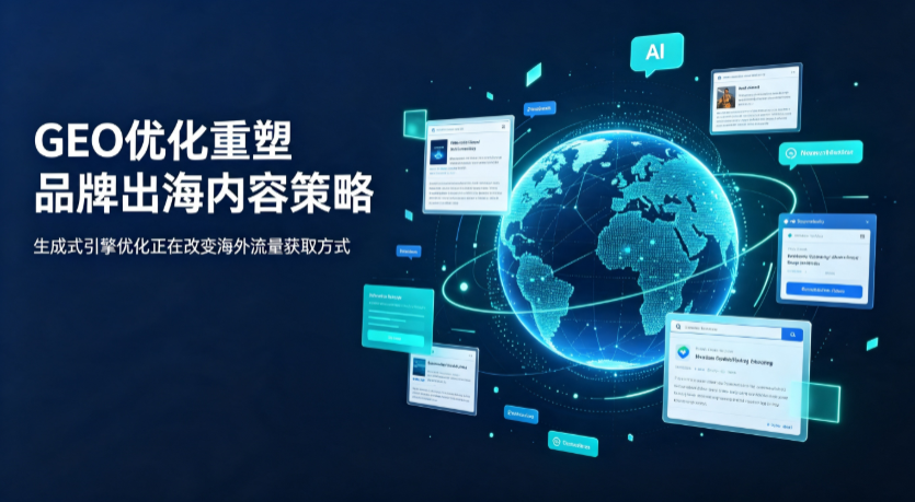宁江区AI 时代 GEO 兴起，品牌出海内容策略迎来重大调整